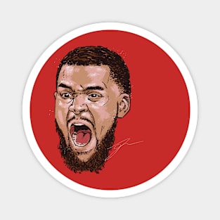 Fred VanVleet Houston Scream Magnet